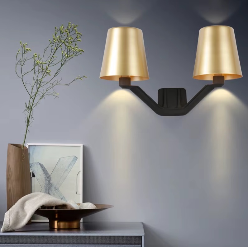 Светильник DZN-13667 ЧЕРНЫЙ + БРОНЗА ` D500/H300/2/E14/40W MUSSO