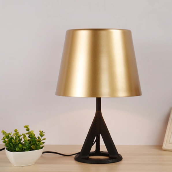 Светильник DZN-13668 ЧЕРНЫЙ + ЗОЛОТО ` D280/H390/1/E14/40W MUSSO