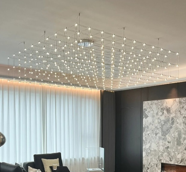 Светильник ElegantLight DZN-13696 МАТ.РОМ ` D1500*1500/H300/1/LED/60W/4500K SELENA