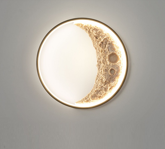 Светильник DZN-13698 ЧЕРНЫЙ D1000/H80/1/LED/32W/4500K COSMOS-MOON