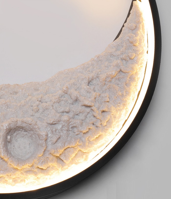 Светильник DZN-13699 ЧЕРНЫЙ D600/H80/1/LED/32W/4500K COSMOS-MOON