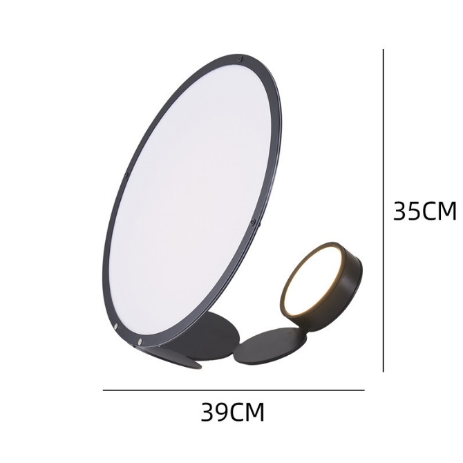 Светильник DZN-13701 ЧЕРНЫЙ D390/H350/1/LED/12W/4500K AOLIGHT BY TIMO RIPATTI