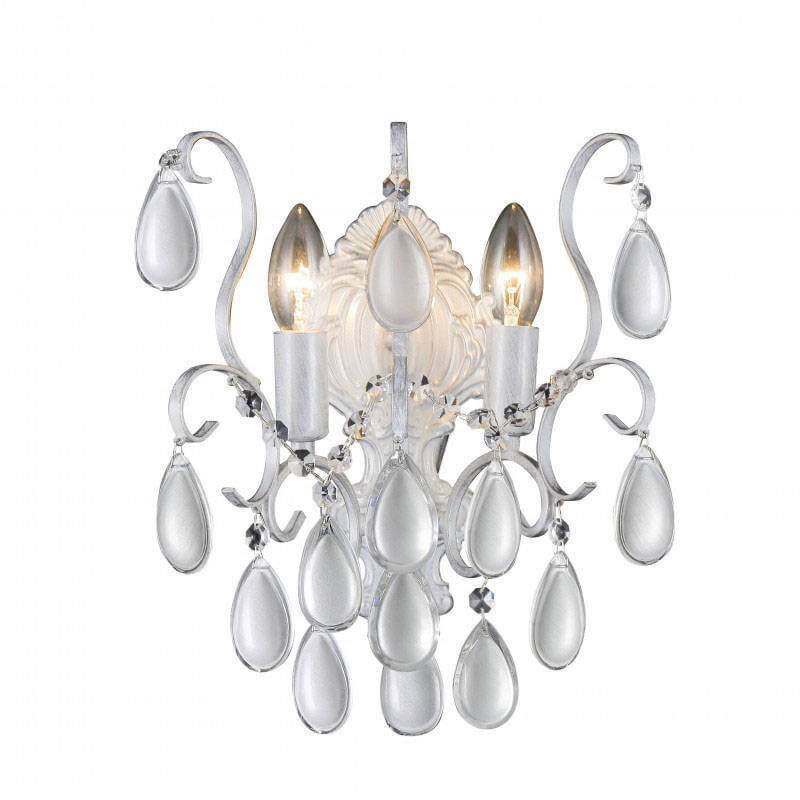 Светильник бра Crystal lux SEVILIA AP2 SILVER 2941/402