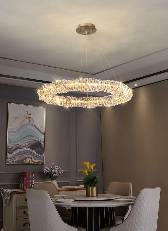 Светильник DZN-13711 ЗОЛОТО` D1000/H2000/1/LED/200W/4000K POORE