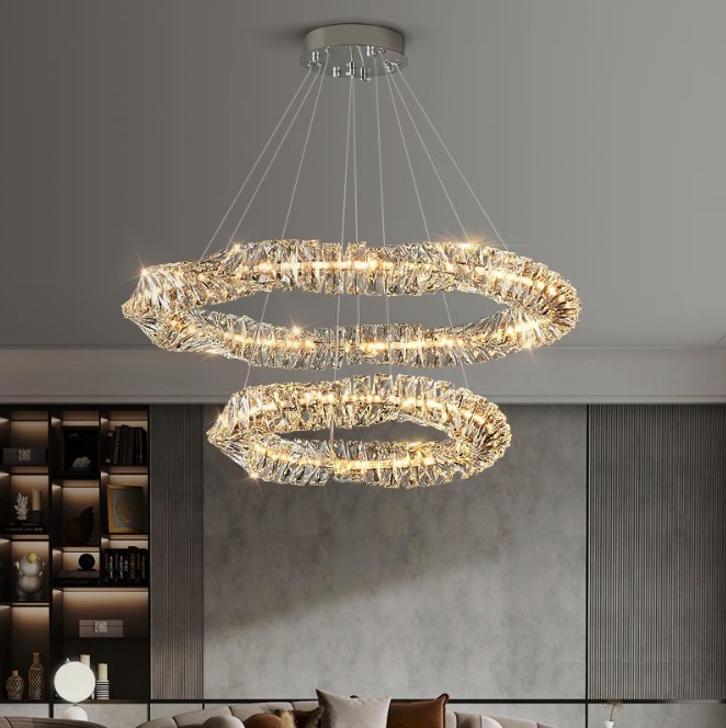 Светильник DZN-13716 РОМ ` D800+500/H2000/2/LED/.W/4000K POORE