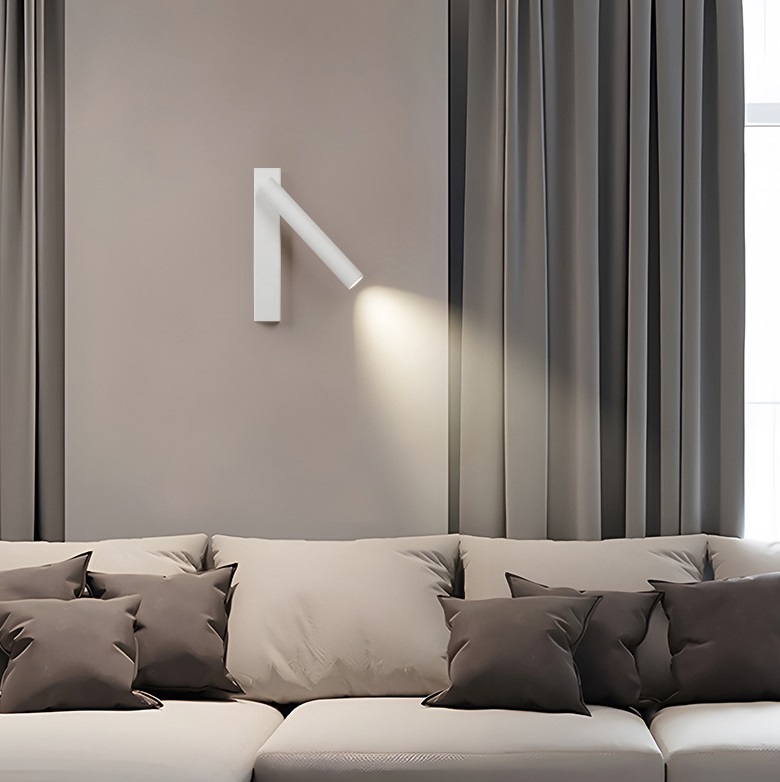 Светильник настенный ElegantLight DZN-13756 БЕЛЫЙ ` D250/H50/1/LED/5W/3000K ASFAR