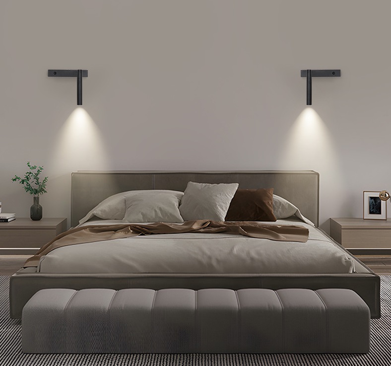 Светильник настенный ElegantLight DZN-13757 ЧЕРНЫЙ ` D250/H50/1/LED/5W/3000K ASFAR