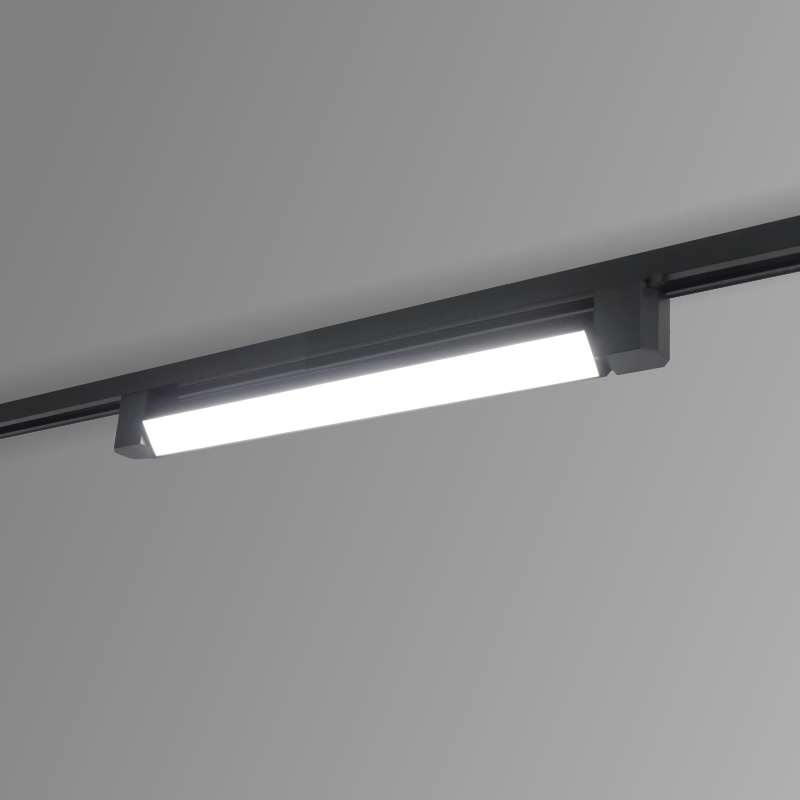Трековый светильник линейный поворотный 30W черный (аналог 5963)