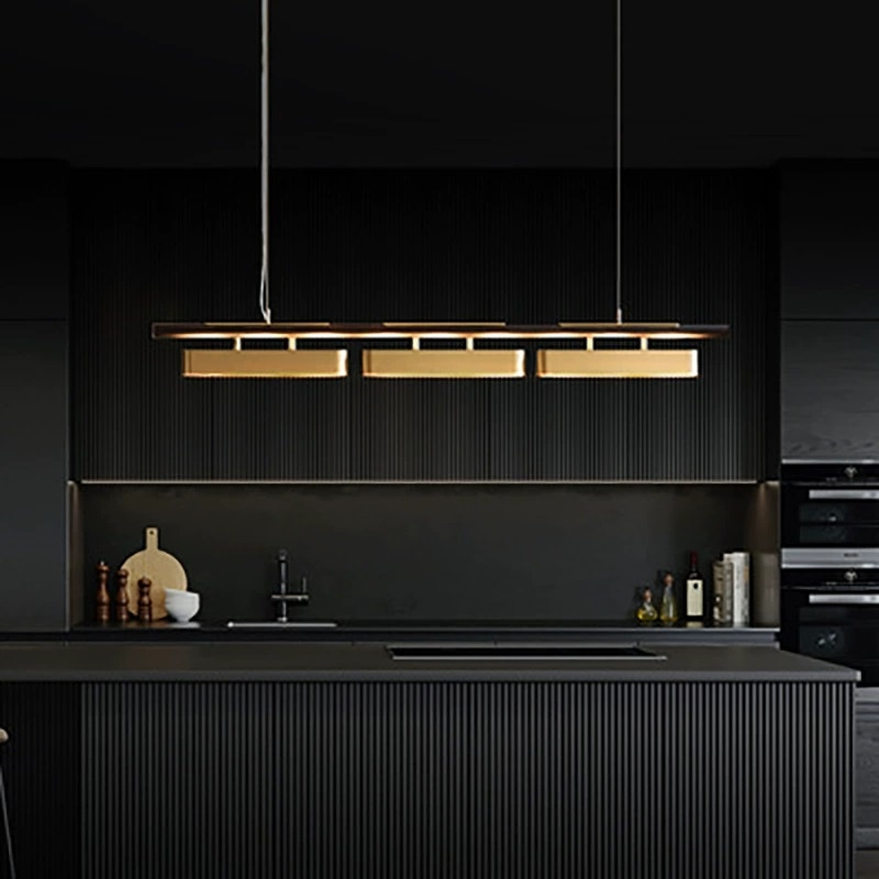 Светильник DZN-13781 ЗОЛОТАЯ БРОНЗА ` D1400*60/H1500//3/LED/48W/3000K JOYSDER