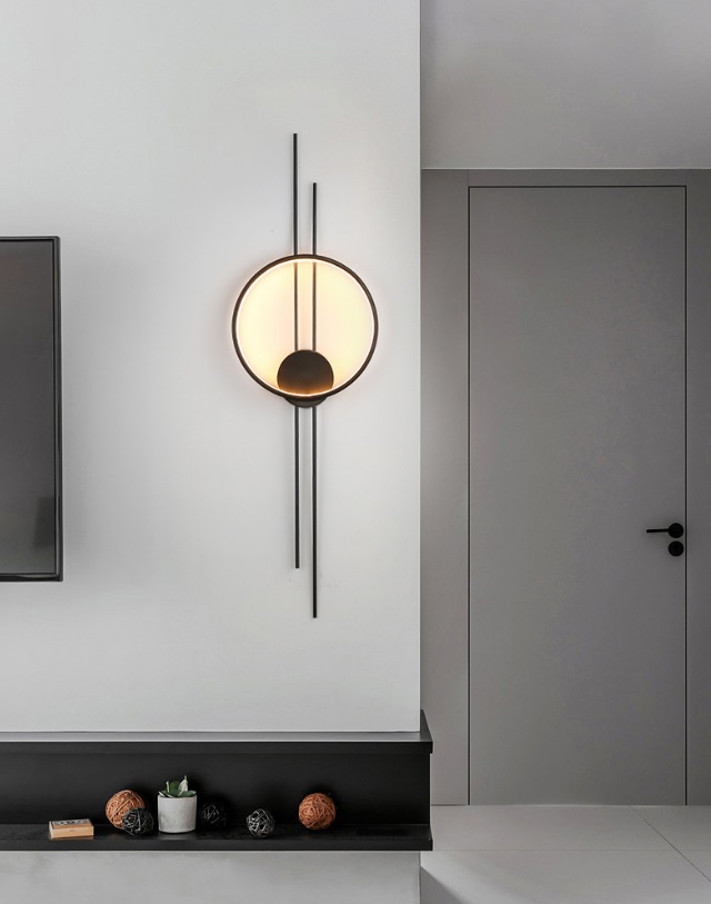 Светильник DZN-13795 ЧЕРНЫЙ ` D300*1000/H100/1/LED/15W/3000K ACTION