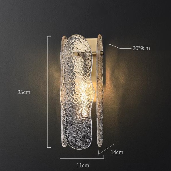 Светильник DZN-13802 ЗОЛОТАЯ БРОНЗА ` D140/H350/1/E14/40W высококачественное стекло ручной рабо