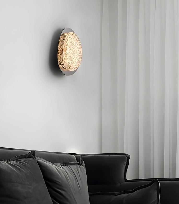 Светильник DZN-13828 РОМ + ПРОЗРАЧНЫЙ ` D160/H250/1/LED/8W/4500K EVIAN LONG 25-04