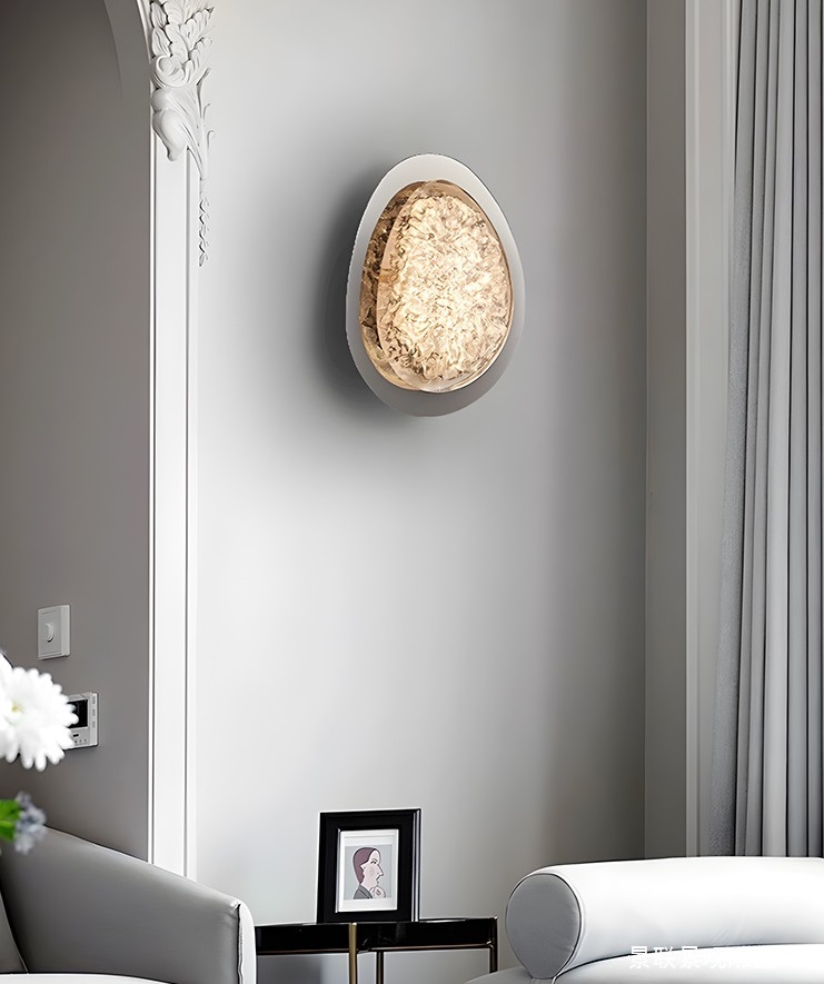 Светильник DZN-13828 РОМ + ПРОЗРАЧНЫЙ ` D160/H250/1/LED/8W/4500K EVIAN LONG 25-04