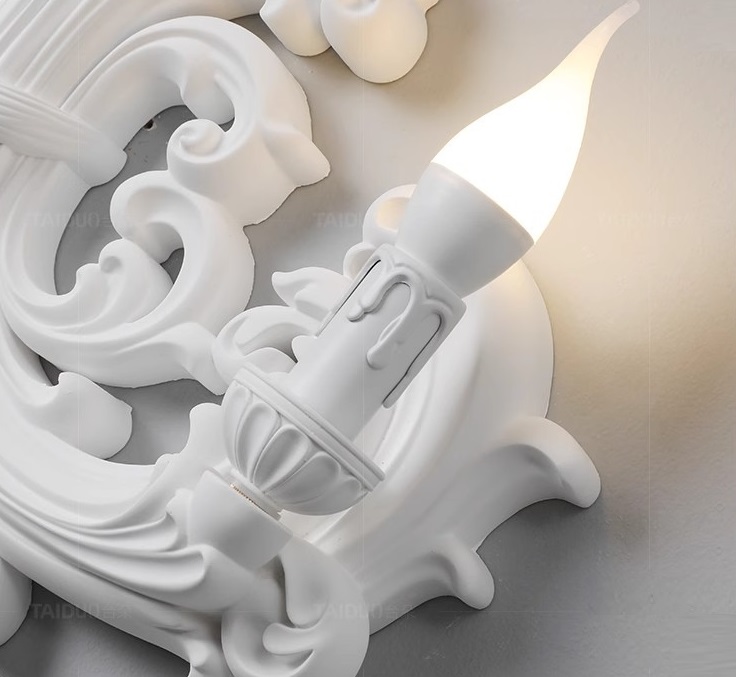 Светильник DZN-13857 БЕЛЫЙ ` L480*90/H360/2/E14/10W ARATTA