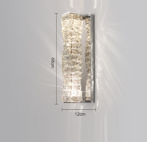 Светильник ElegantLight DZN-13117 РОМ ` D120/H460/1/LED/24W/4200 CARE WALL
