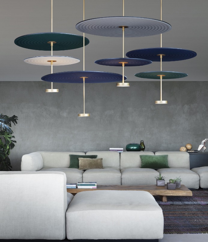 Светильник DZN-13224 БРОНЗА/МУЛЬТИ ` D600/H650/1/LED/20W/4500K PENTA 24-10 VST