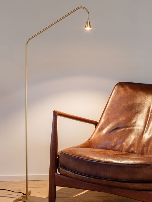 Светильник напольный DZN-10799 БРОНЗА ` D400/H1200/1/LED/6W/3000K AREND