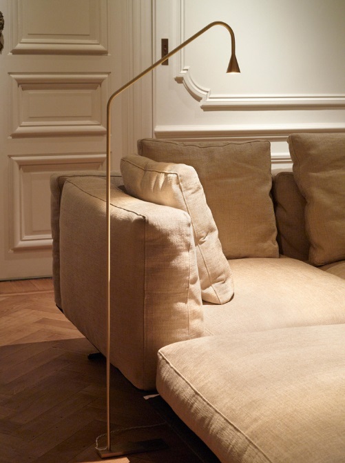 Светильник напольный DZN-10799 БРОНЗА ` D400/H1200/1/LED/6W/3000K AREND