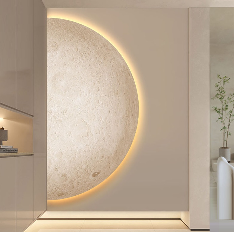Светильник настенный ElegantLight DZN-11336 БЕЛЫЙ ` D2000*1000/H100/1/LED/20W/4200K MOON/2