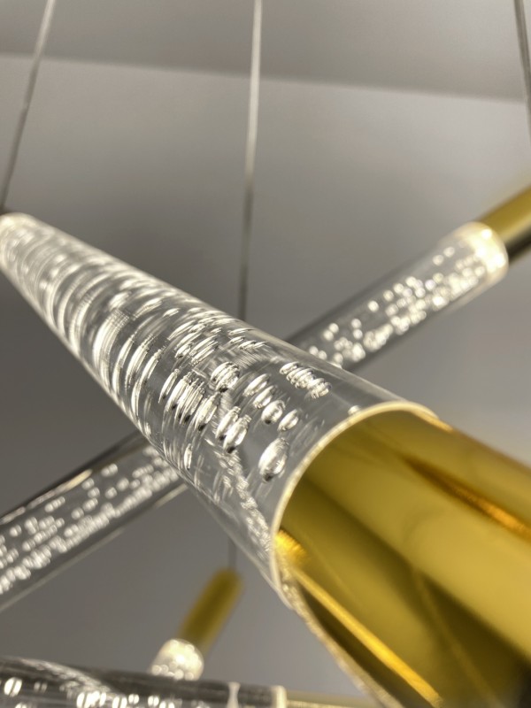 Светильник GL.4223 GOLD/ЗОЛОТО ` D700/H1270/8/LED/24W Cometa SPF10 (1)