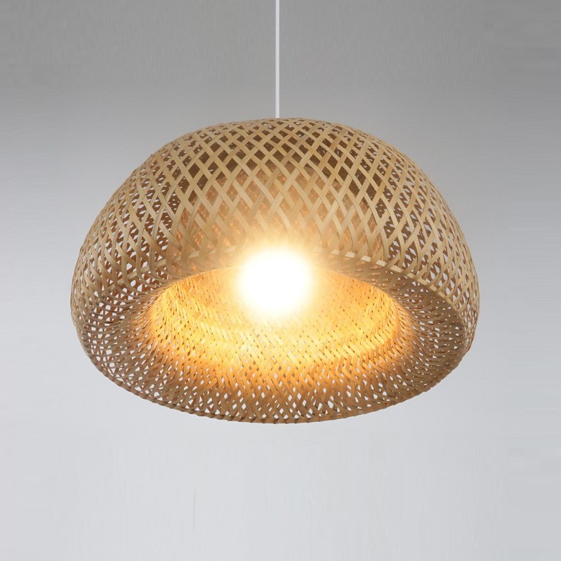 Светильник DZN-51559 РОТАНГ ` D600*300/H1500/1/E27/40W RATTAN WABI-SABI 24-08