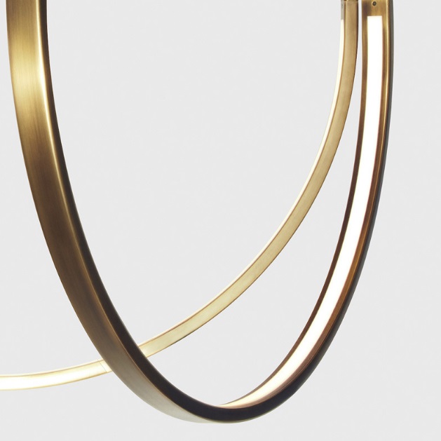 Светильник DZN-5697 БРОНЗА ` D800/H1200/60W/4500K MAGNINA