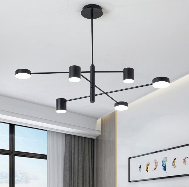 Светильник DZN-1-6-119 ЧЕРНЫЙ ` D1050/H300/6/LED/36W/4000-4500K 23-04 (1)