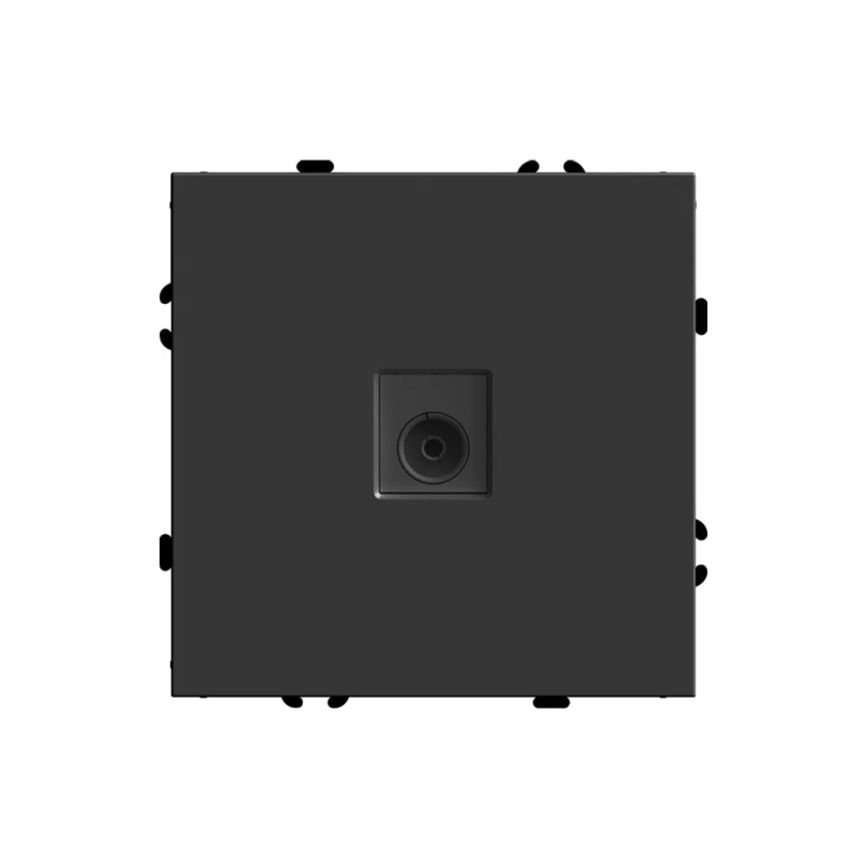 Розетка телевизионная 1-местная (механизм), STEKKER, 75 Ом, 5-862МГц, серия Эмили, RST00-5108-05