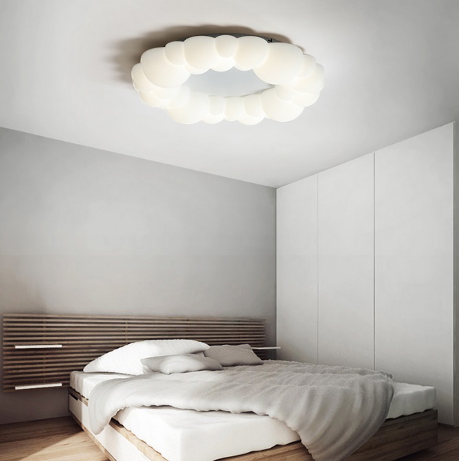 Светильник DZN-15963 БЕЛЫЙ+РОМ ` D650/H120/1/LED/60*2W/3000-6500K SUDS 24-12