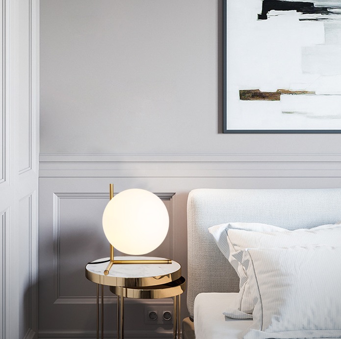 Светильник DZN-4656 БРОНЗА ` D150/H270/1/E27/40W BALL