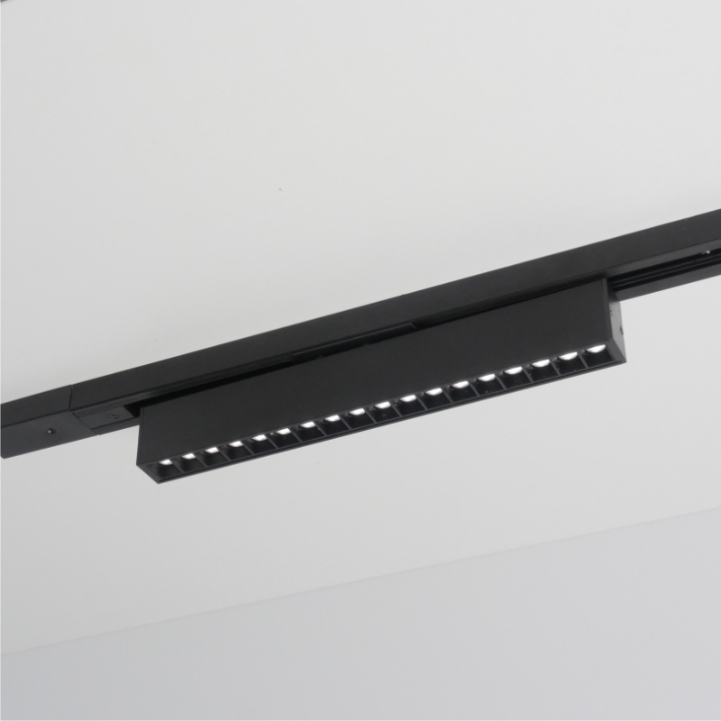 Трековый светильник линейный поворотный 30W черный Grill (аналог 5955)