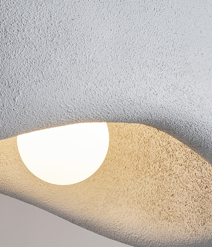 Светильник DZN-6110 БЕЛЫЙ ` D300*270/H1200/1/E27/60W белый шнур STONE 24-12