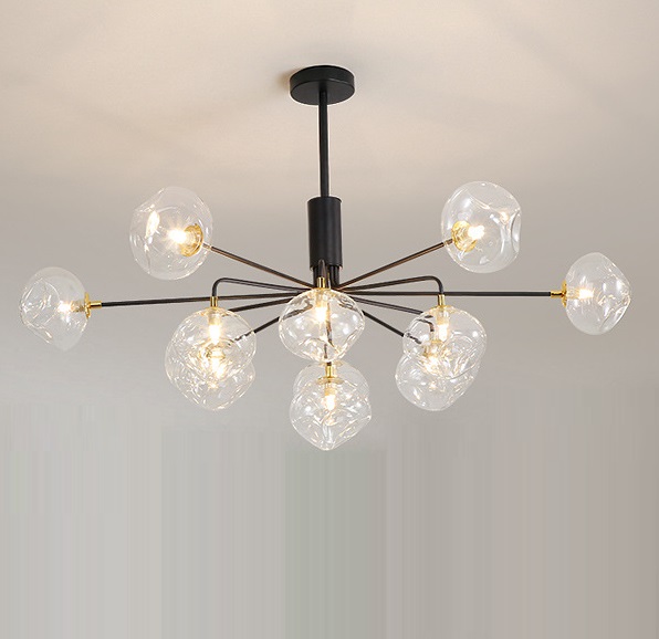 Светильник DZN1-6-83 ЧЕРНЫЙ ` D1000/H740/10/G9/40W/Breath