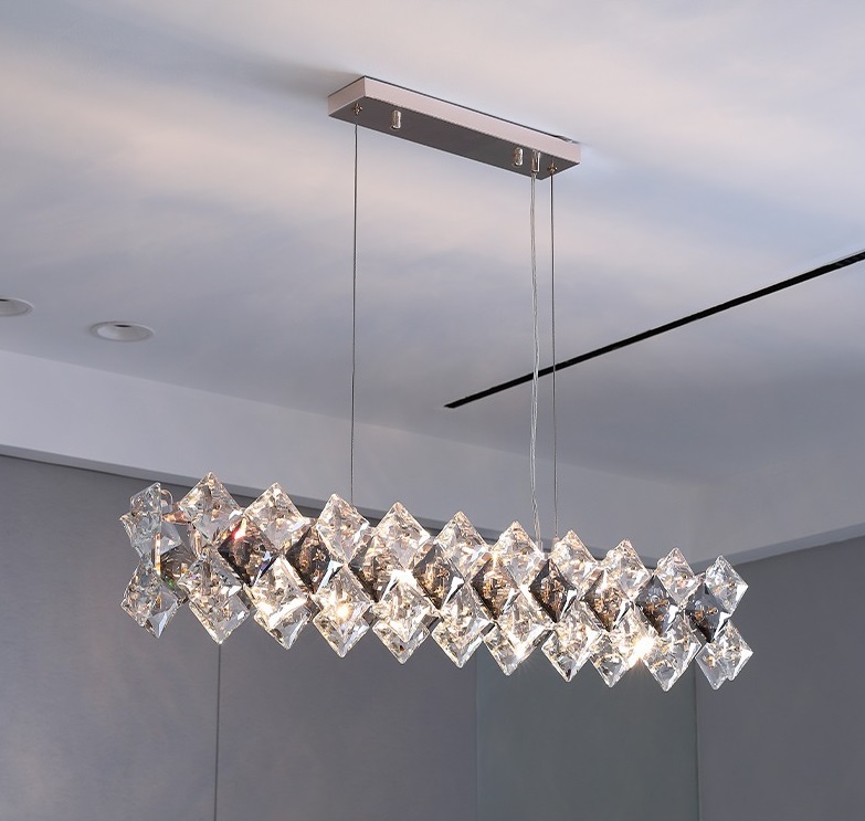 Светильник DZN-55139 ЗОЛОТО ` D850/H20+1500/6/E14/40W BALLET3